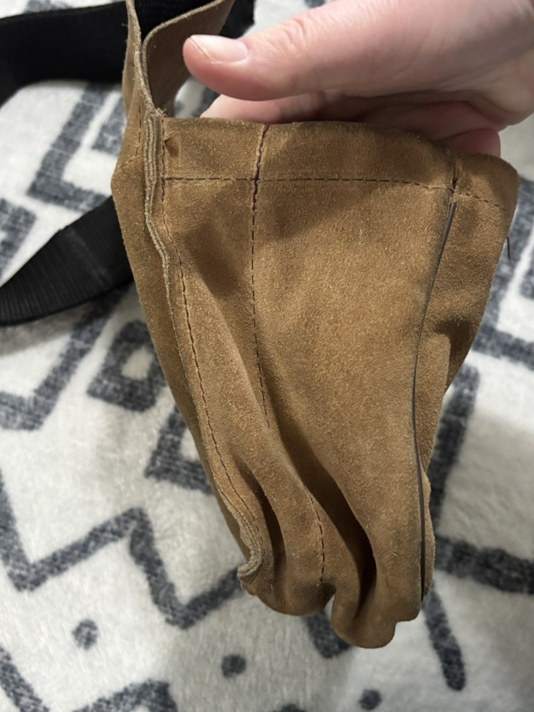 KOLPIN Suede SHELL BAG 21762 w/Belt strap