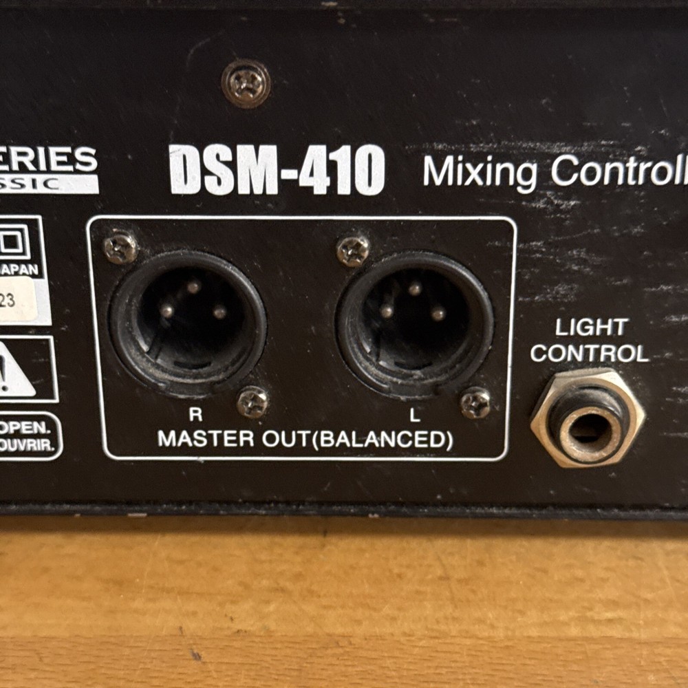 Vestax DSM-410 DJ Mixing Controller- As Is