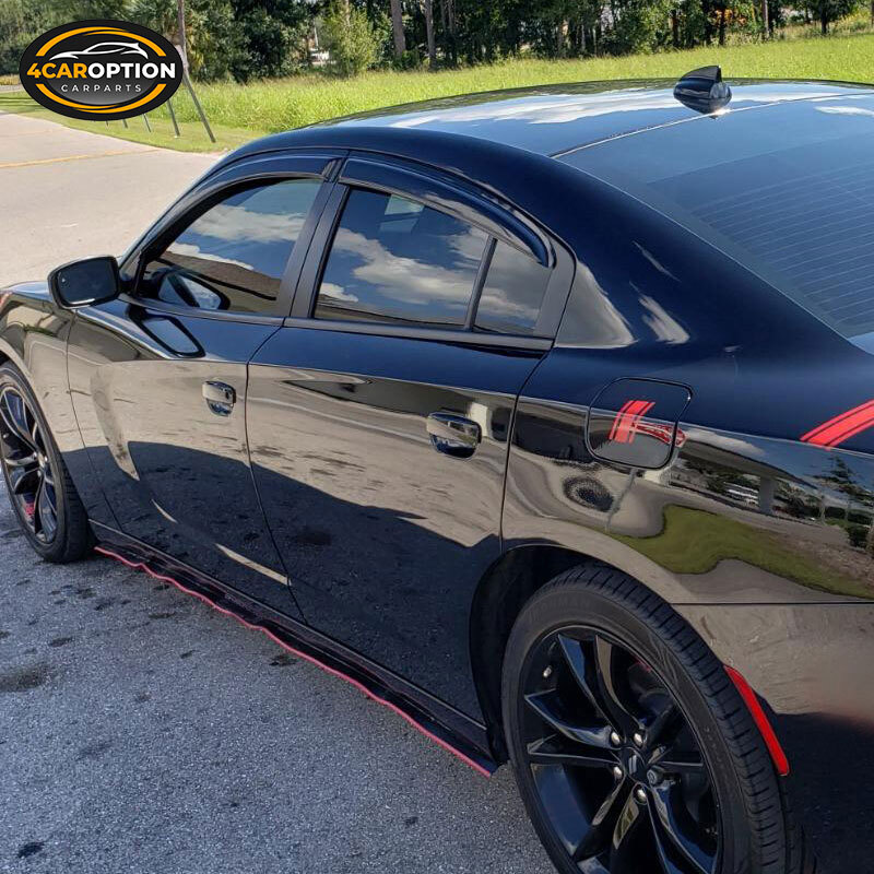 Fits 11-23 Dodge Charger Window Visors Rain Sun Guard Vent 4Pc Set