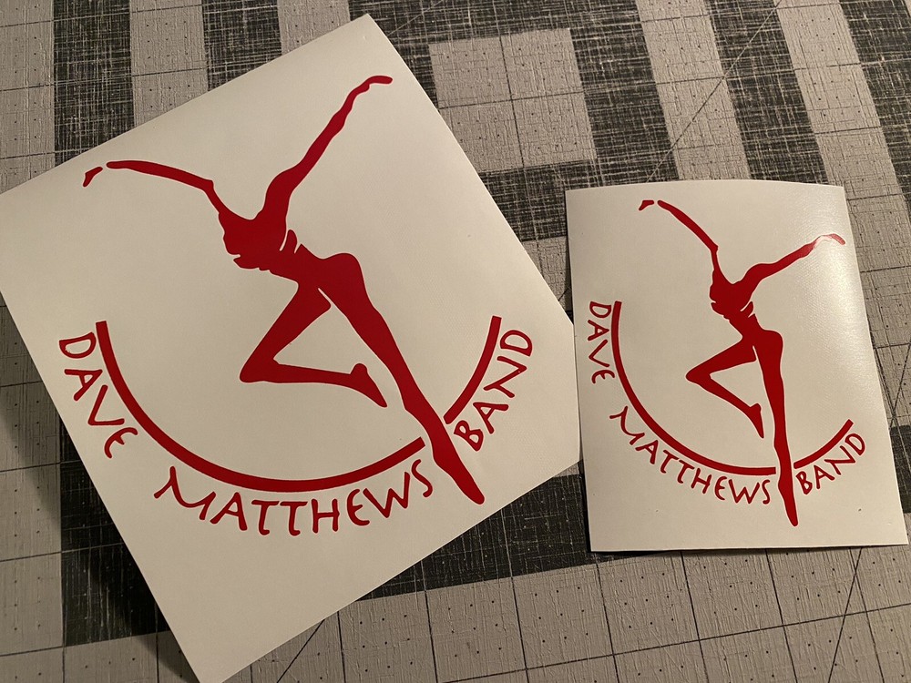Vinyl Decal for Window - Fire Dancer (Dave Matthews Band)