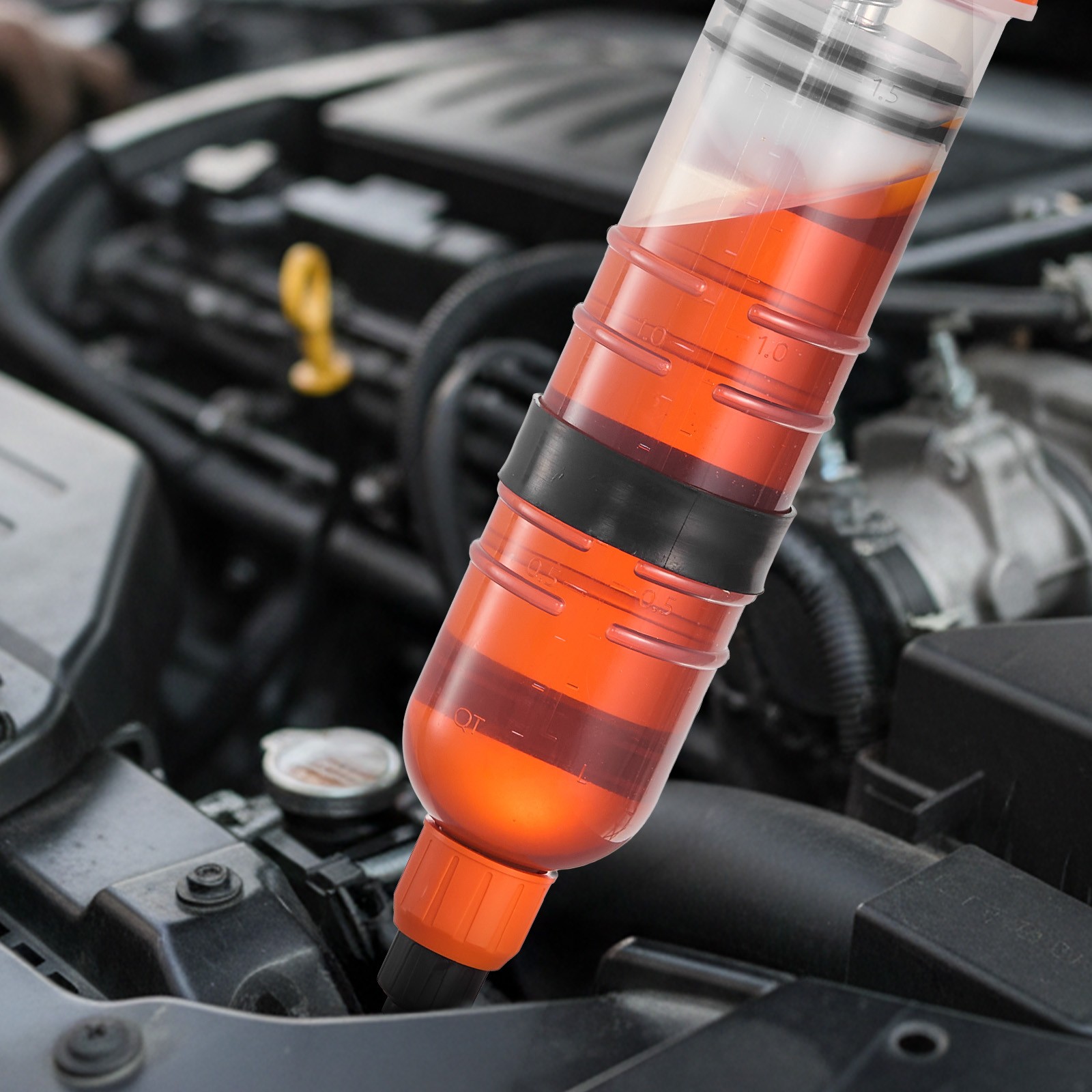 VEVOR Fluid Extractor 1500CC Manual Oil Vacuum Pump Extractor for Oil Change