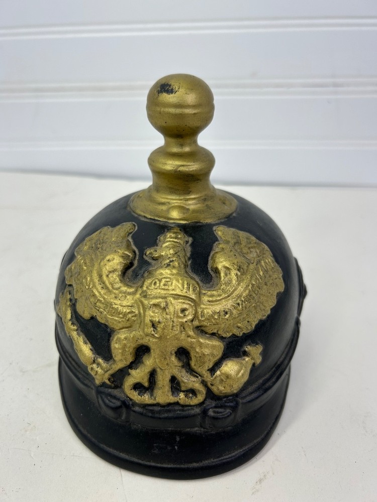 1968 Robert C. Raymund Ceramic Prussian Kogle Helmet Display