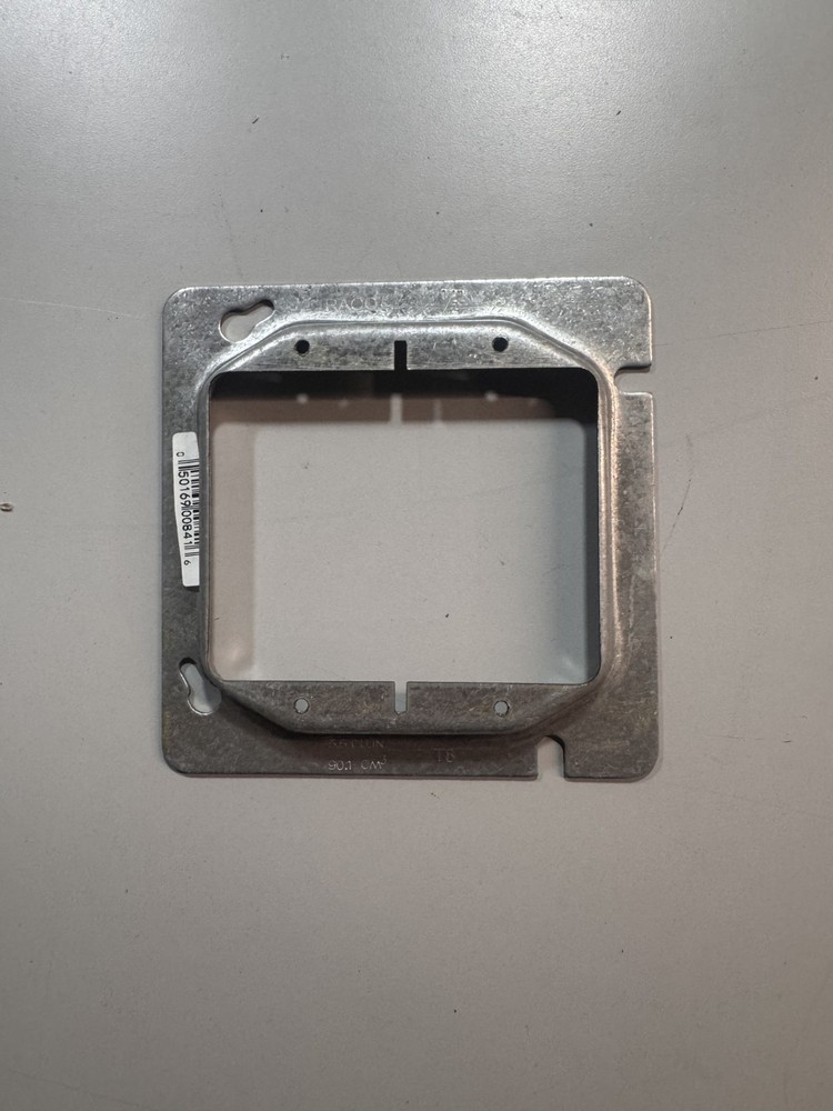Raco 8769  -  4" Square 5/8" Raised Box Cover