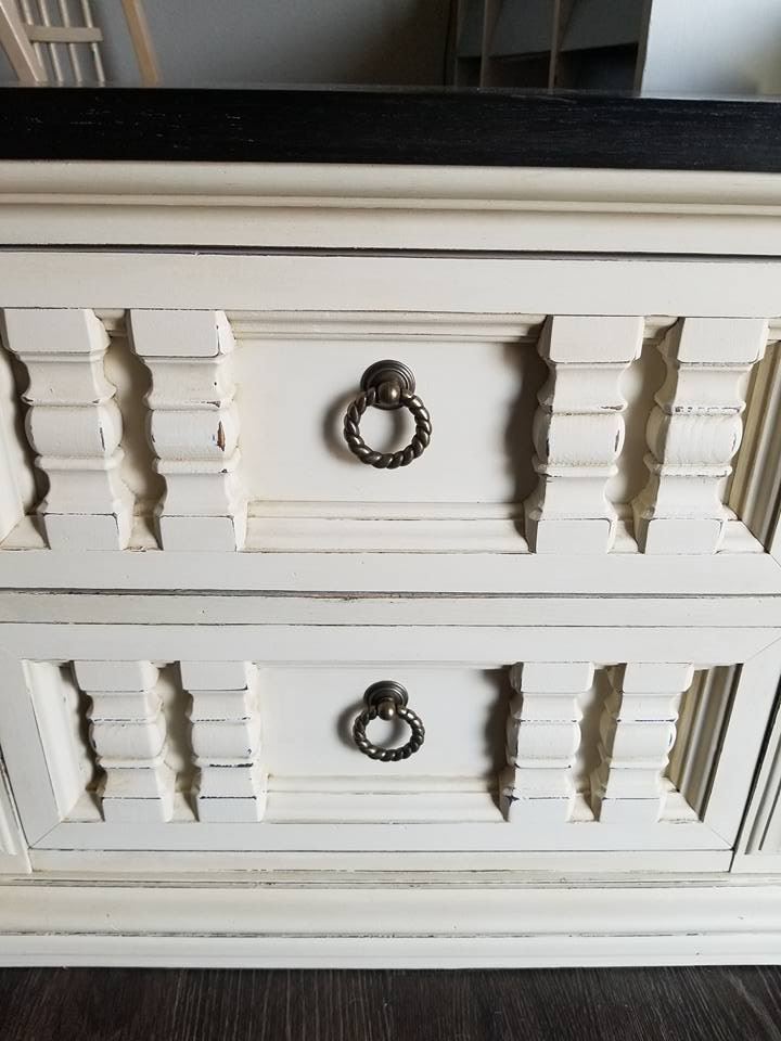 2-1/4" Large Ring Pull Antique Brass