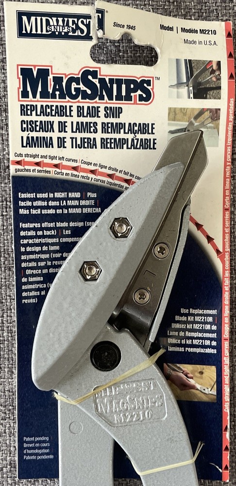 Midwest Snips Left MagSnips & Replacement Blades
