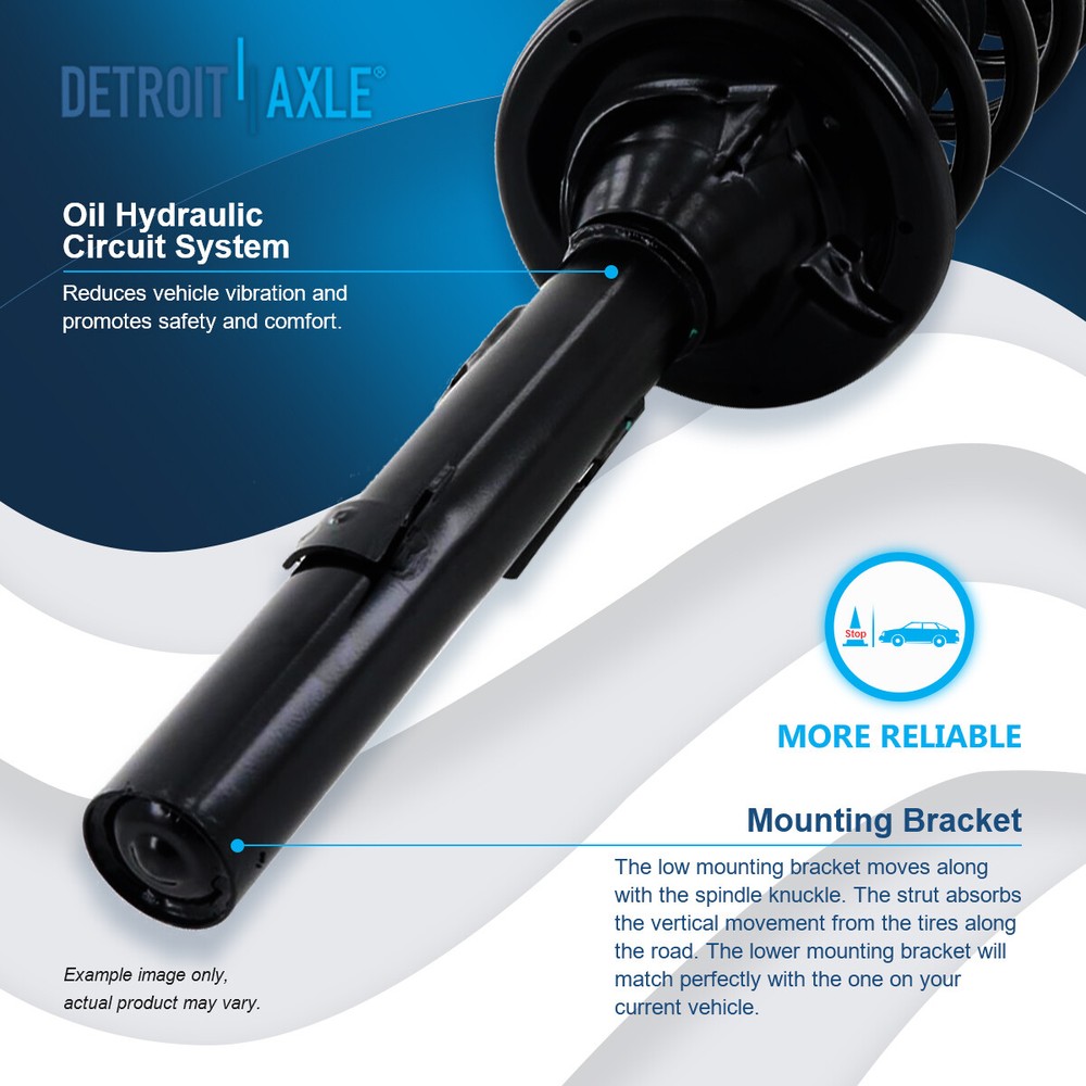 Rear Left or Right Strut with Coil Spring Assembly for Ford Taurus Mercury Sable