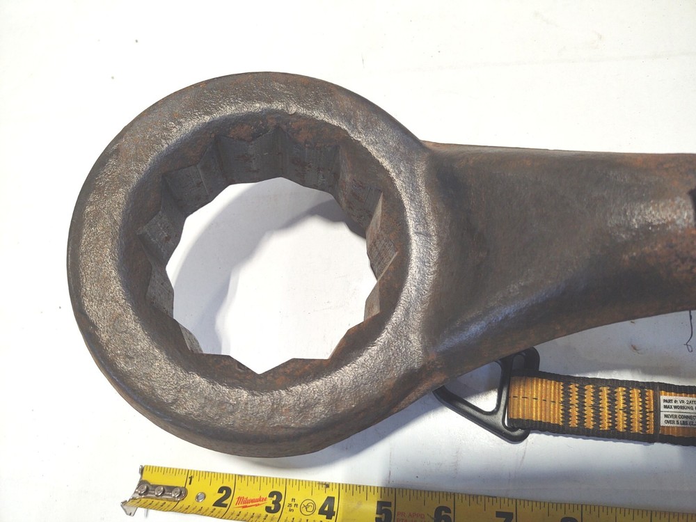3-3/8" Striking Wrench, Martin Tools #8818A, USA, With Python Tool Cinch