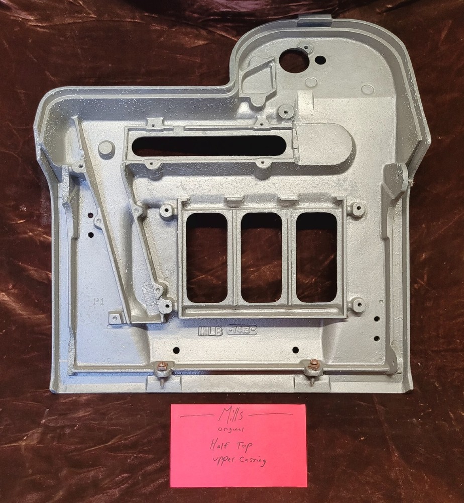 ORIGINAL MILLS HALF TOP UPPER CASTING ORIGINAL UPPER HALF TOP BROKEN PIECE