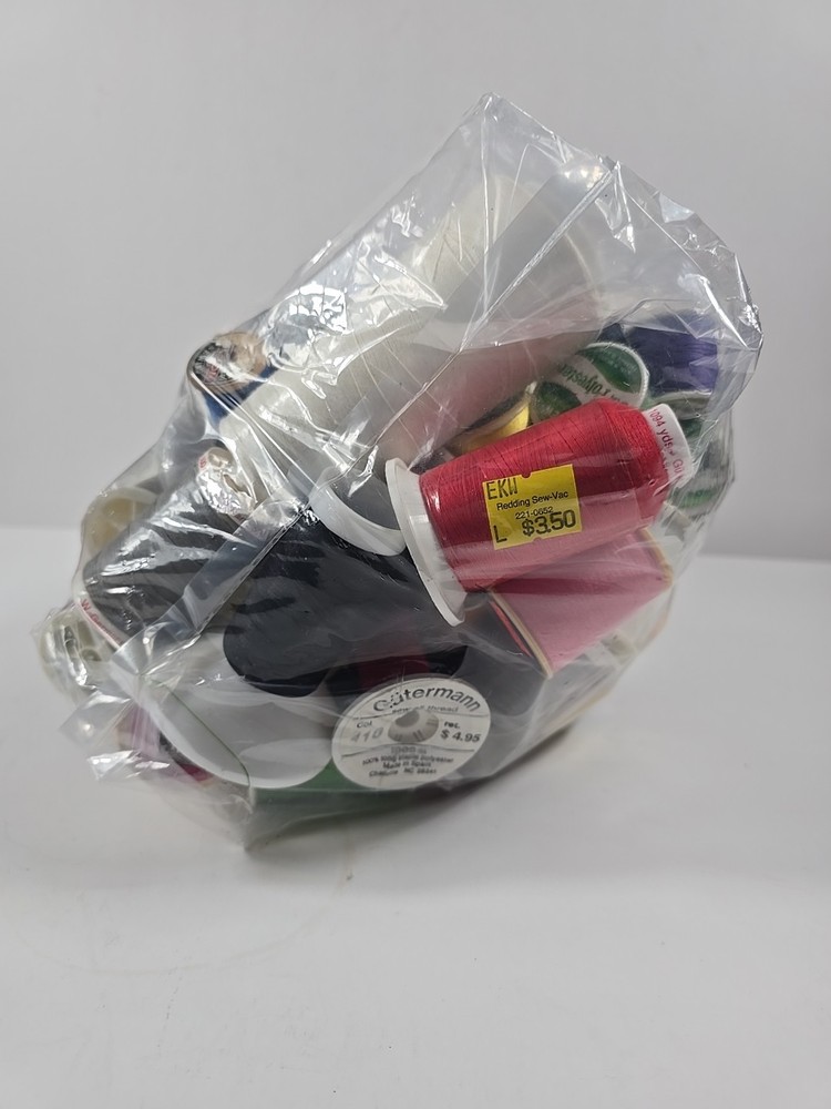Sewing Thread Spools 3.7lb Bag Miscellaneous