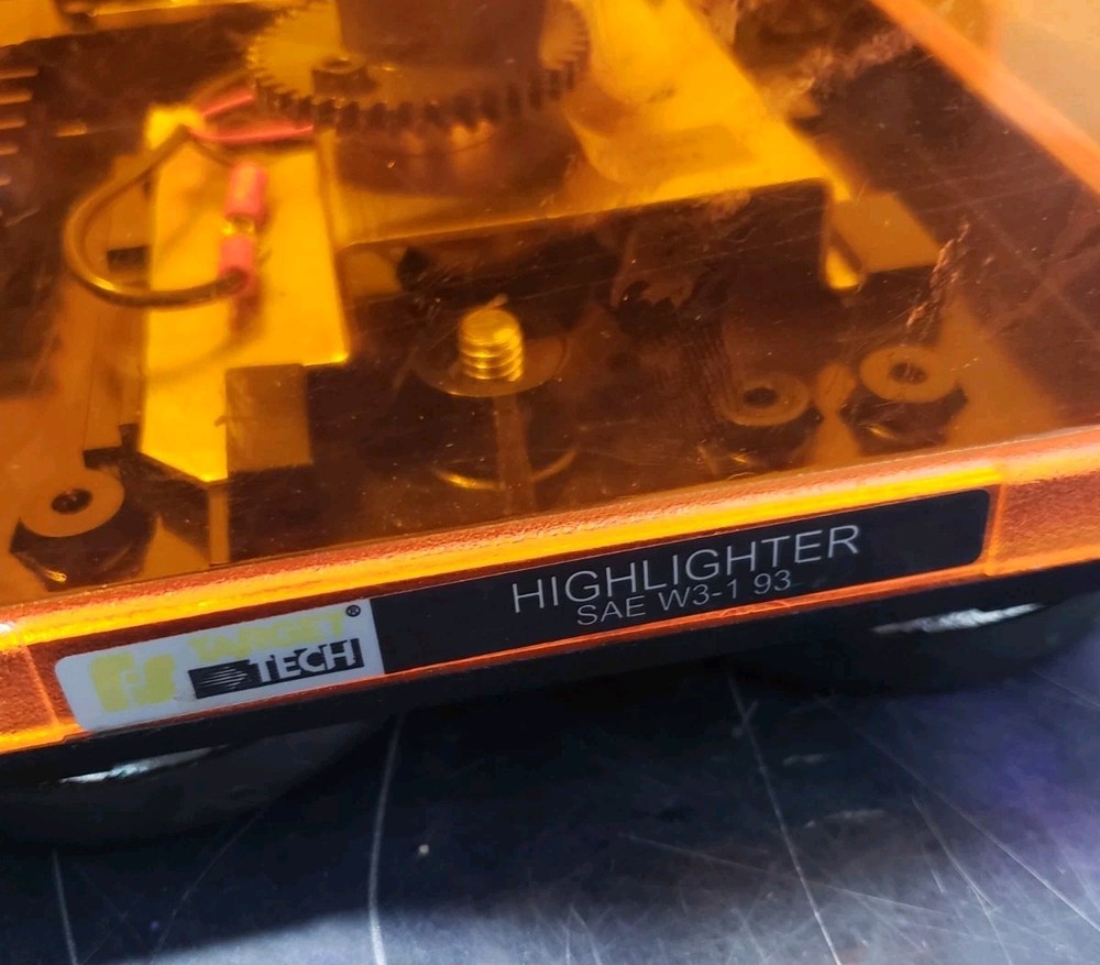 Target Tech Highlighter Model 450112 SAE W3-1 Tested & Working