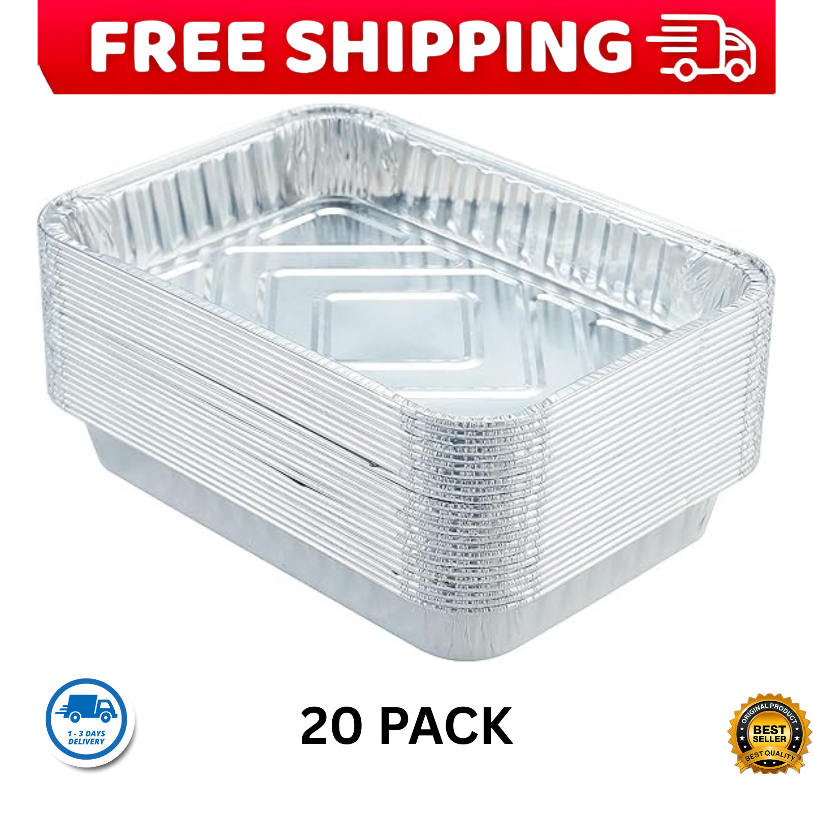 20 Pack Small Drip Pans Weber Aluminum X Pan Grill Of Genesis Spirit Q Bbq 8.5x6