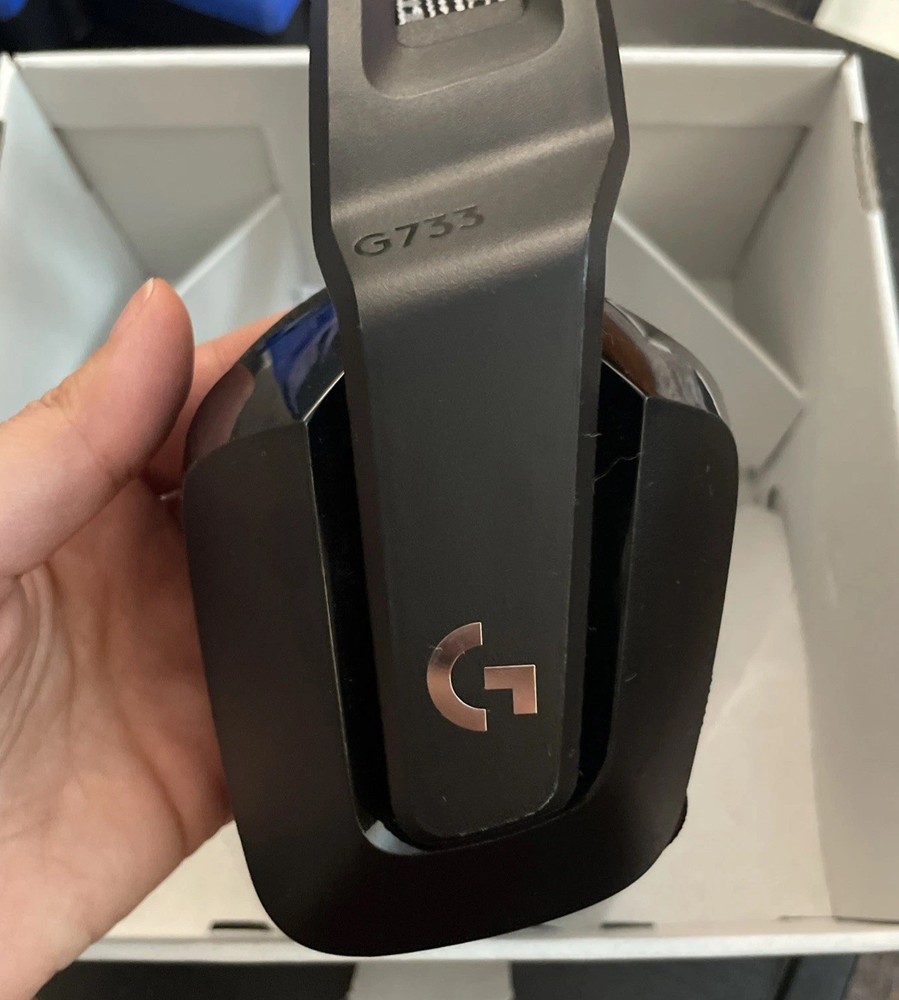 Logitech G733 Lightspeed Wireless Gaming Headset, Suspension Headband,