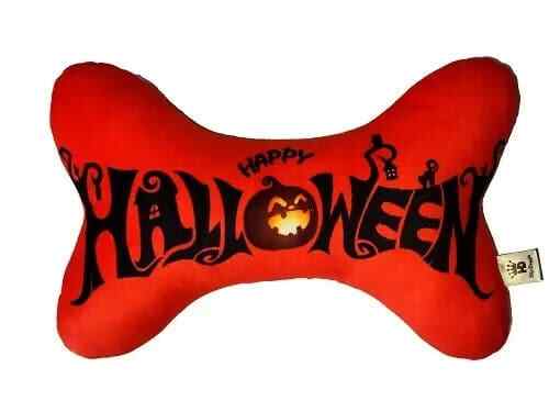 Halloween Boo Bone Dog Toy
