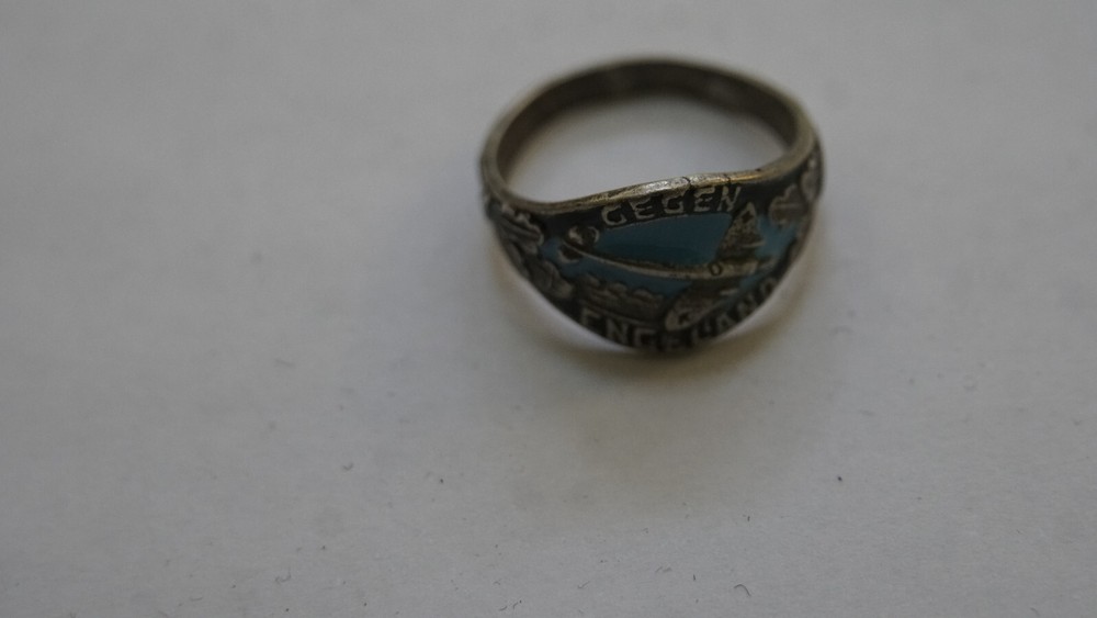 WW1 2 Veteran Commemorative Silver Ring