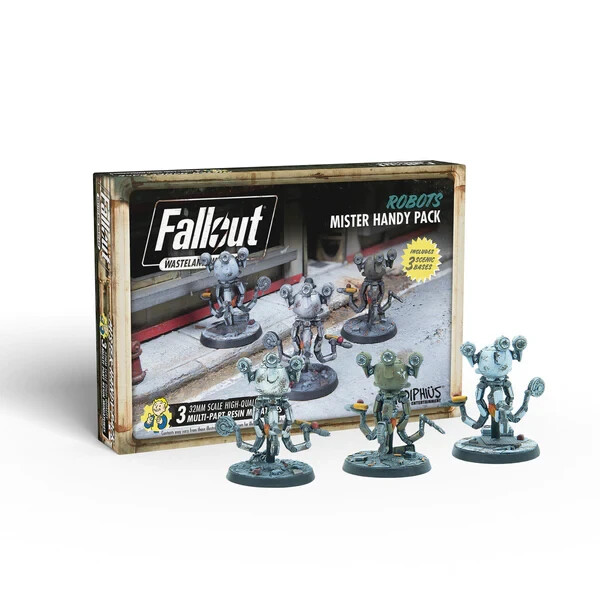 Fallout Wasteland: Robots Mister Handy Pack