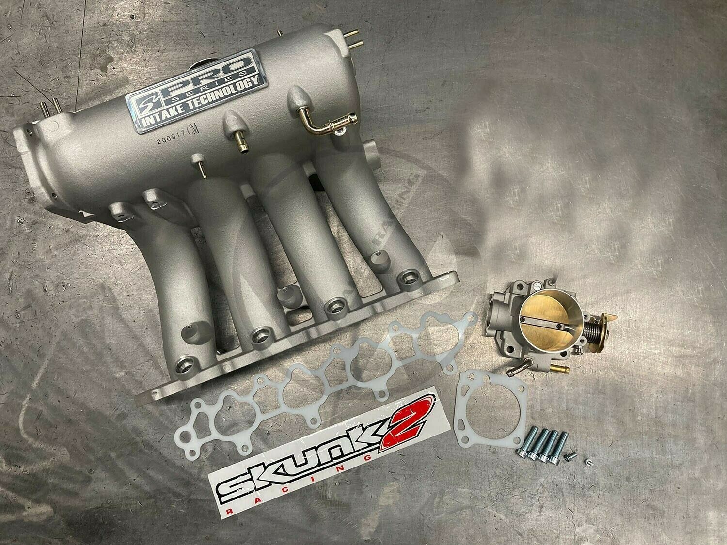 Skunk2 Pro Intake Manifold & Upgrade 70mm Throttle Body for Honda H22 / F20B