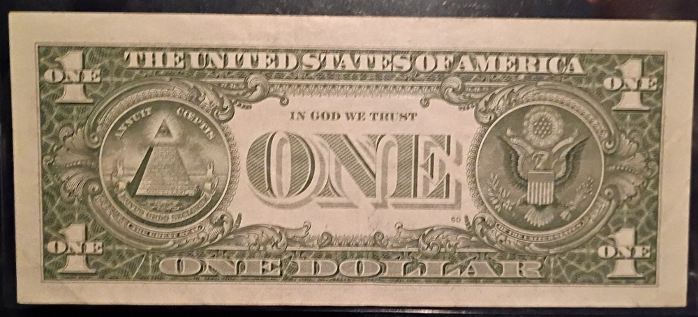 2021 One Dollar Bill INK WELL CONTAMINATION ERROR 2021 🔥🔥