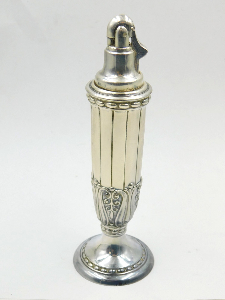 Vintage Silver Plated Ronson "Juno" Table Lighter
