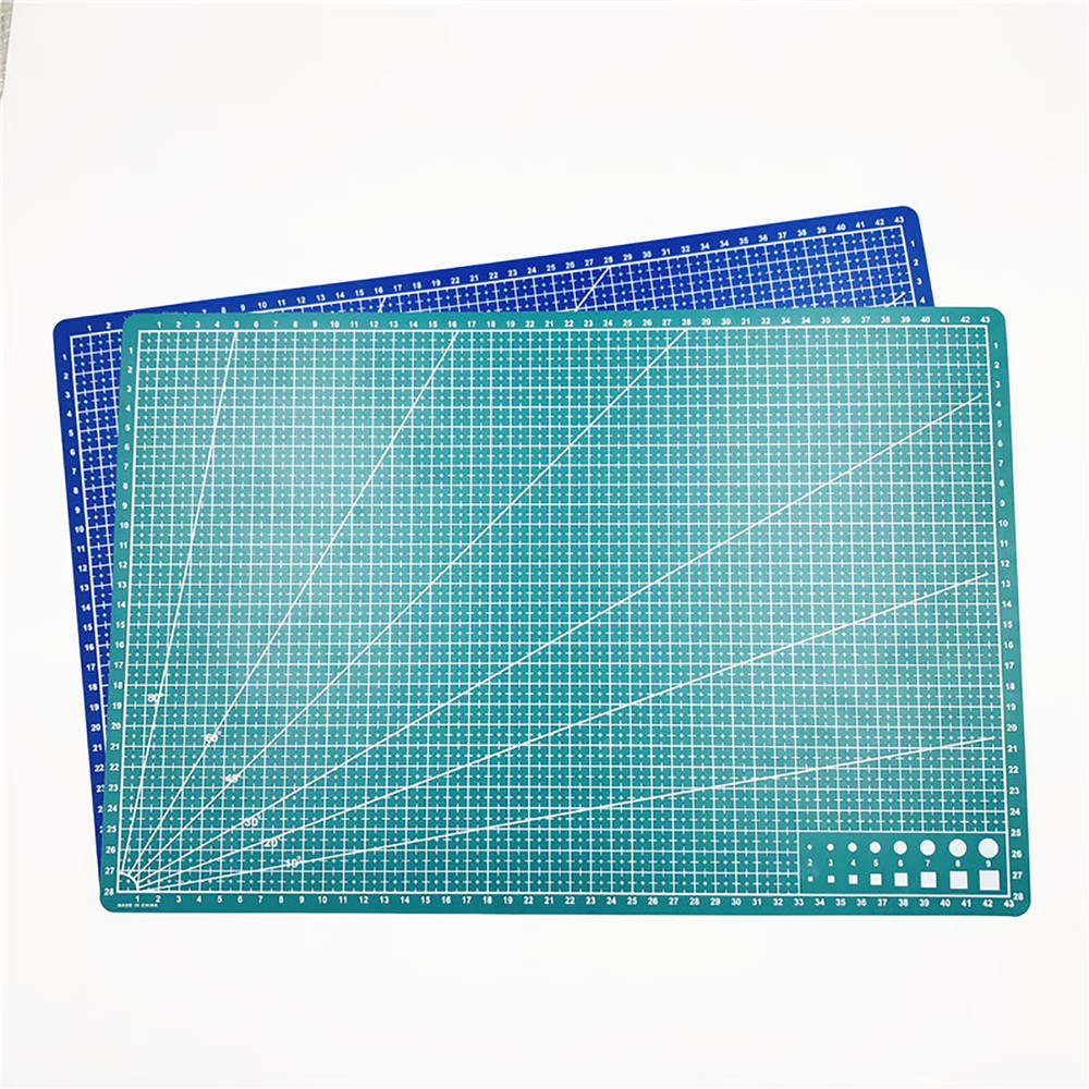 Cutting Mat Non Slip Printed Grid Line Knife Board Crafts Models