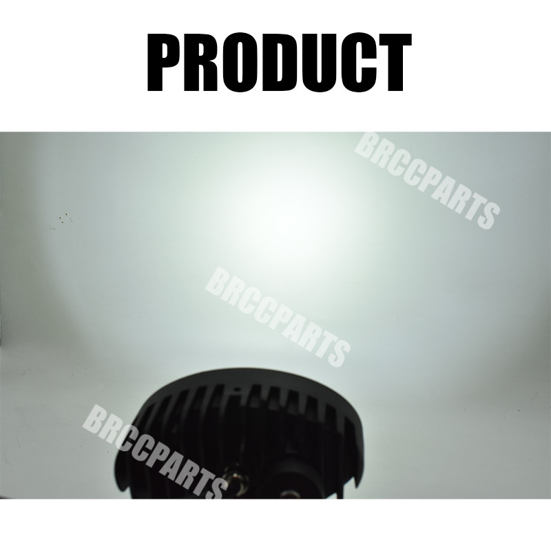 6PCS LED Headlights&Work Lights Kits Replacement For JCB Fastrac Telehandler