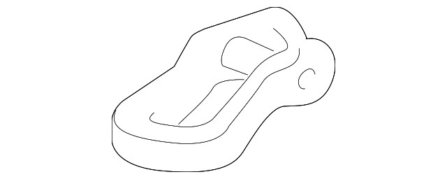 Genuine GM Front Tow Hook in Black 22903513