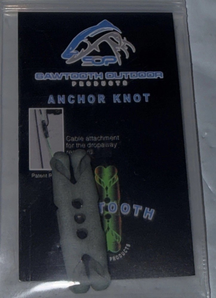 Sawtooth Anchor Knot For Drop Away Gray