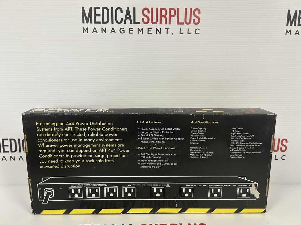 ART PB 4X4 Rack Power Strip