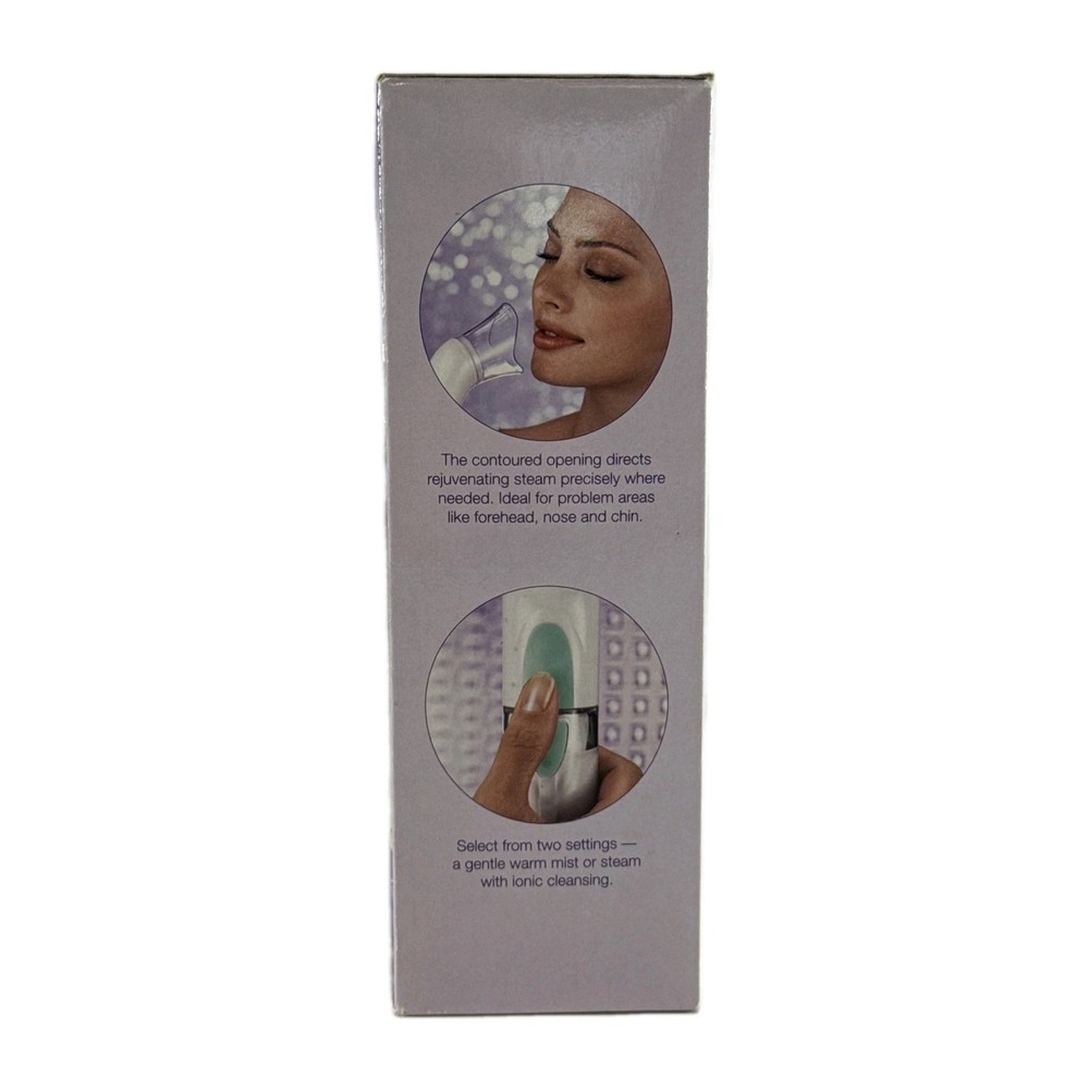 Sharper Image Portable Facial Steamer Ionic Cleansing CA878 New