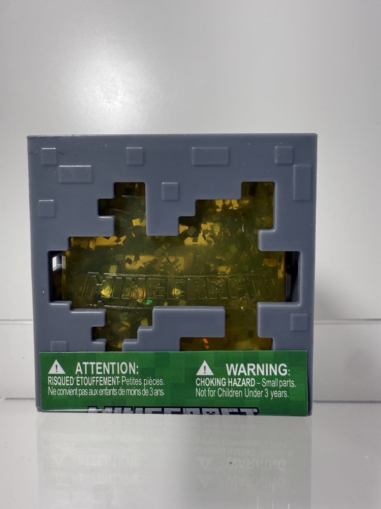 Minecraft Jelly Cube Yellow Squishy Like Needoh New Sealed