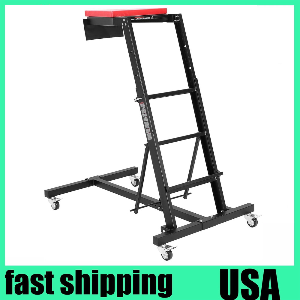 400LBS Automotive Topside Creeper Adjustable 45-65"Foldable Engine Creeper, Auto