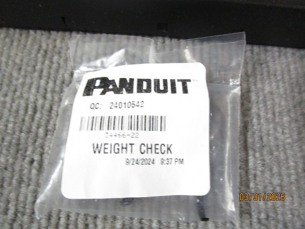 Panduit NKPP48FMY Net Key 48 Port Flush Mount Patch Panel