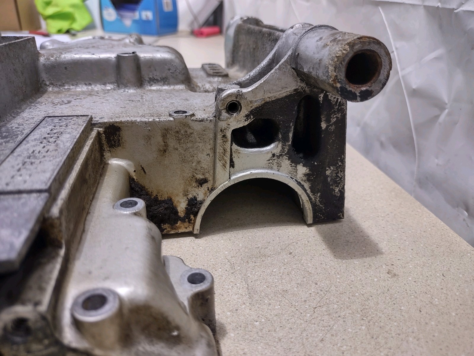 1974 Honda CB 750 CB750 Upper Engine Case Crankcase #325.2-80