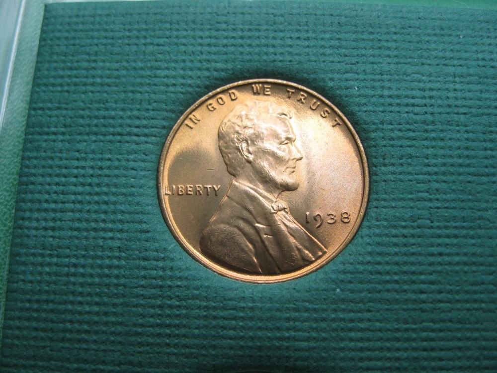 1938 P US Silver Mint Set Brilliant Uncirculated! Very nice