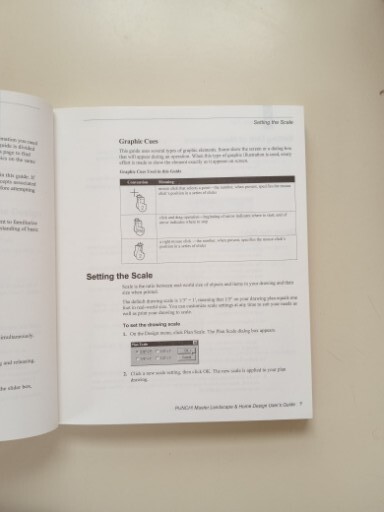 Punch Software Master Landscape Pro Home Design User's Guide Manual Only