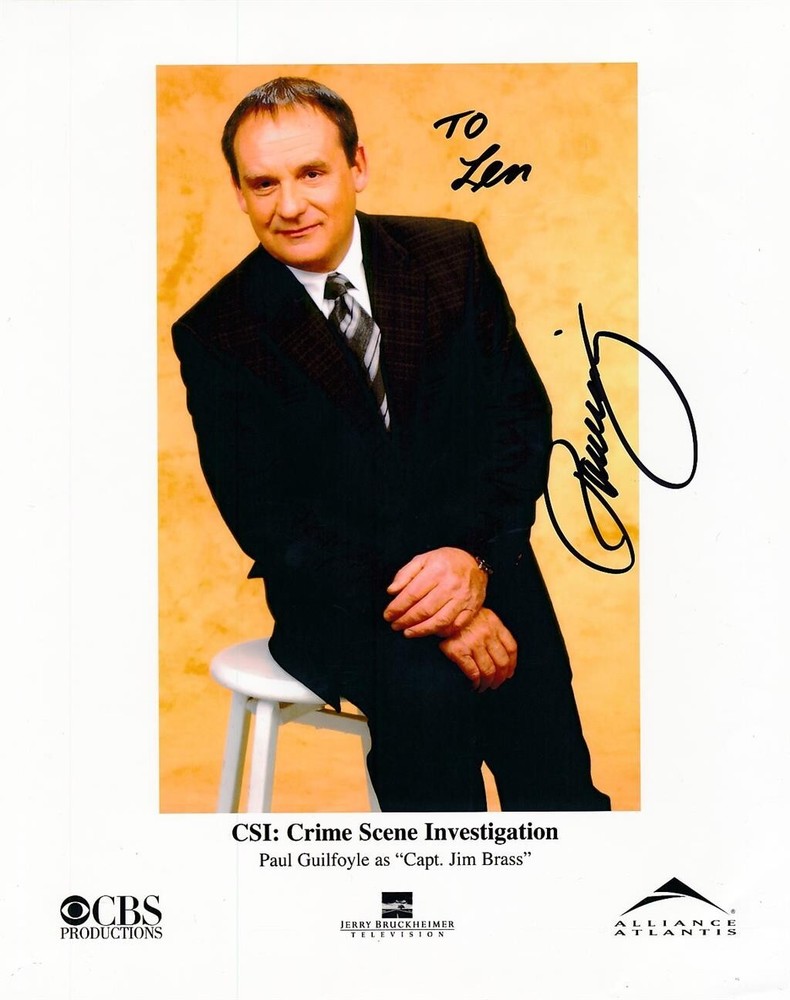Paul Guilfoyle- Signed Color Photograph