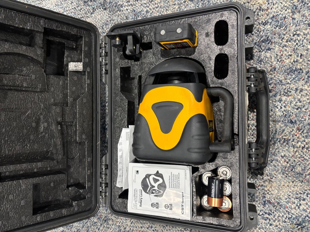 cts berger rotary laser level ld 440 remote