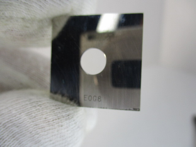 WEBBER Super Thin Square Gage Block x .0207" Thick Bright Starrett # E0G8 LN