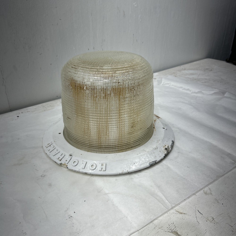 vintage holophane industrial light. No. 4455 Endural