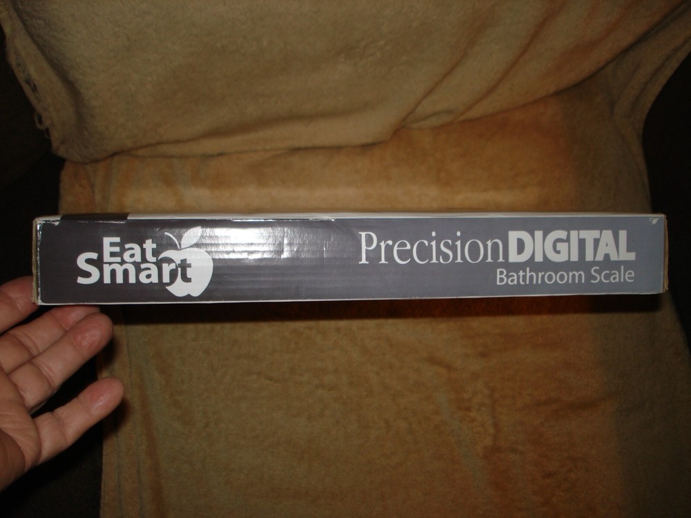 EatSmart ESBS-01 Extra Large Precision Digital Bathroom Scale - Silver New