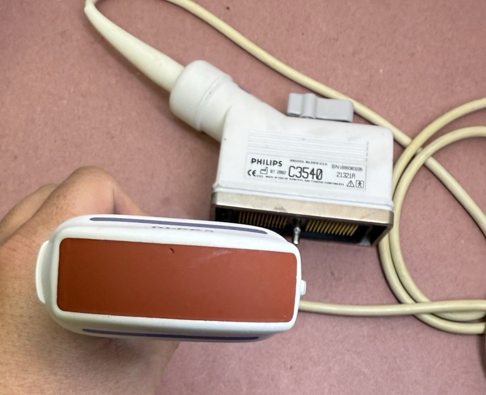 PHILIPS C3540 CURVED ARRAY TRANSDUCER PROBE UNTESTED P1