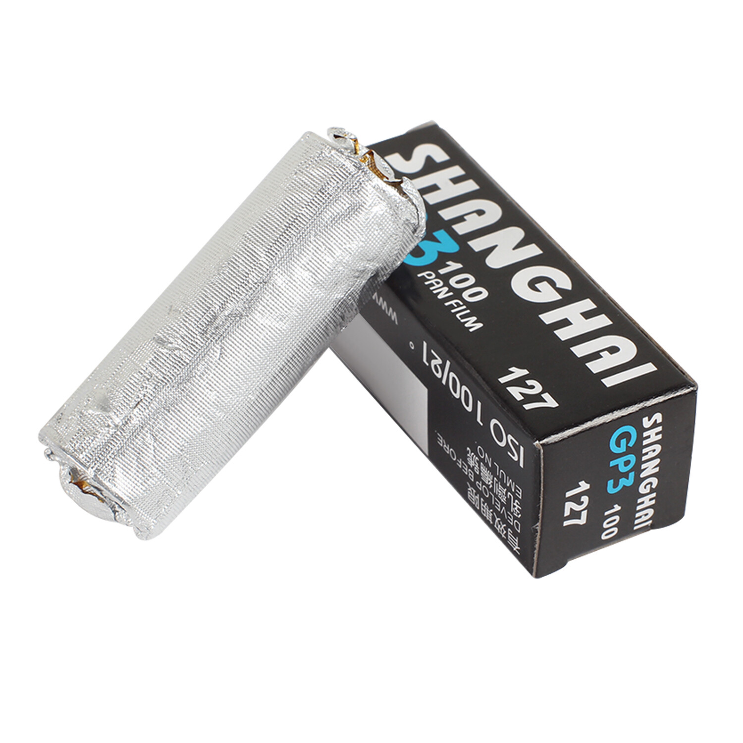 2 Rolls Shanghai GP3 127 Black & White ISO 100 Roll Film Negative Fresh