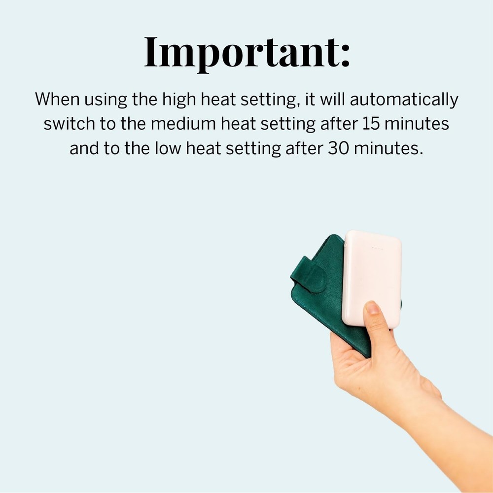 Pixie Period Heating Pad for Cramps - Thinnest Wearable Heating Pad - Unnotic...