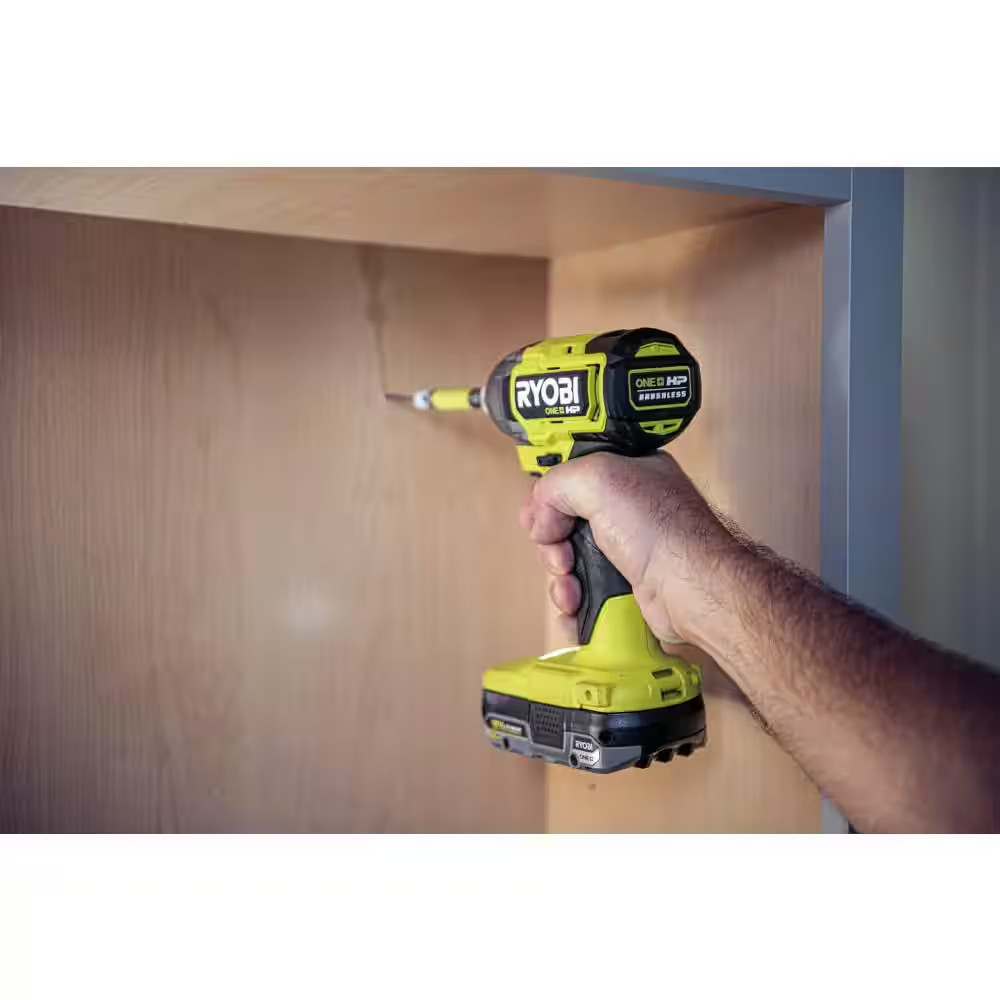 Ryobi PBLID01B 18V Brushless Cordless 1/4 in. Impact Driver(Tool Only)