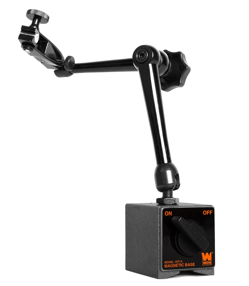 Magnetic Base for Dial Indicators, Three Segment, Industrial Strength with Quick