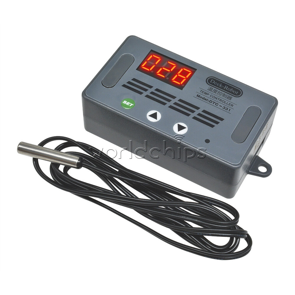 DTC-331 -50~110°C Thermostat Temperature Ccontroller NTC Waterproof Sensor Relay