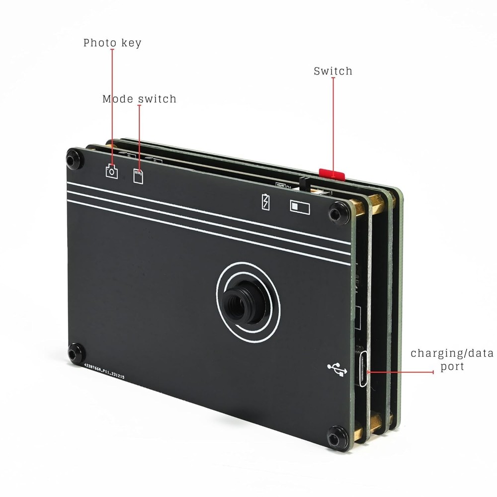 Mini Thermal Imaging Camera - Rechargeable & Compact with Data Storage Options