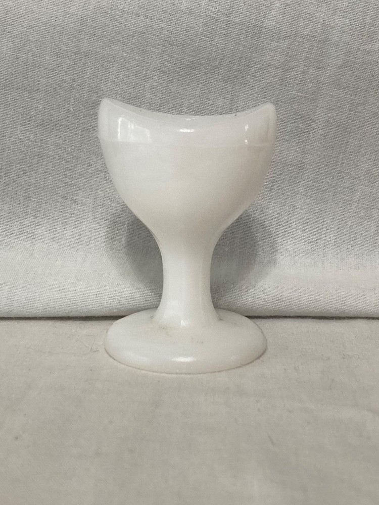 MILK GLASS EYE CUP