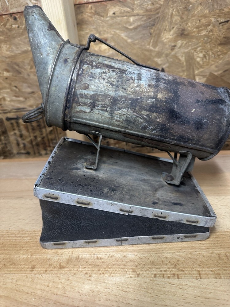 Vintage Root Quality Bee Hive Smoker
