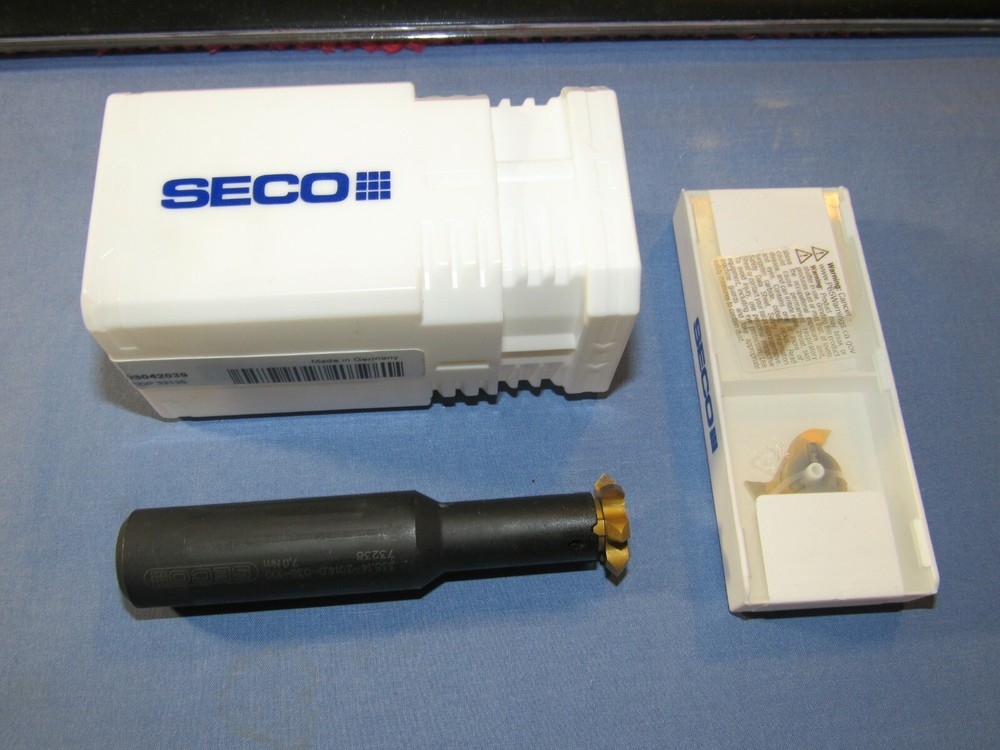 Seco 335.14-2014.0-.36-100 Indexable Tooling Arbor with insert kit