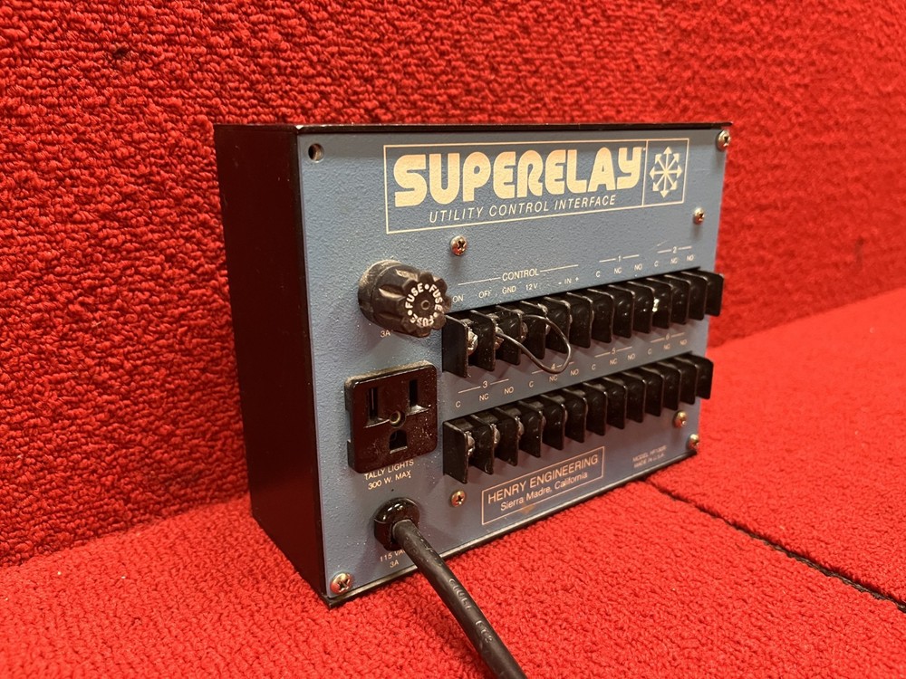 Used Henry Engineering Utility Control Interface Superelay Good Condition